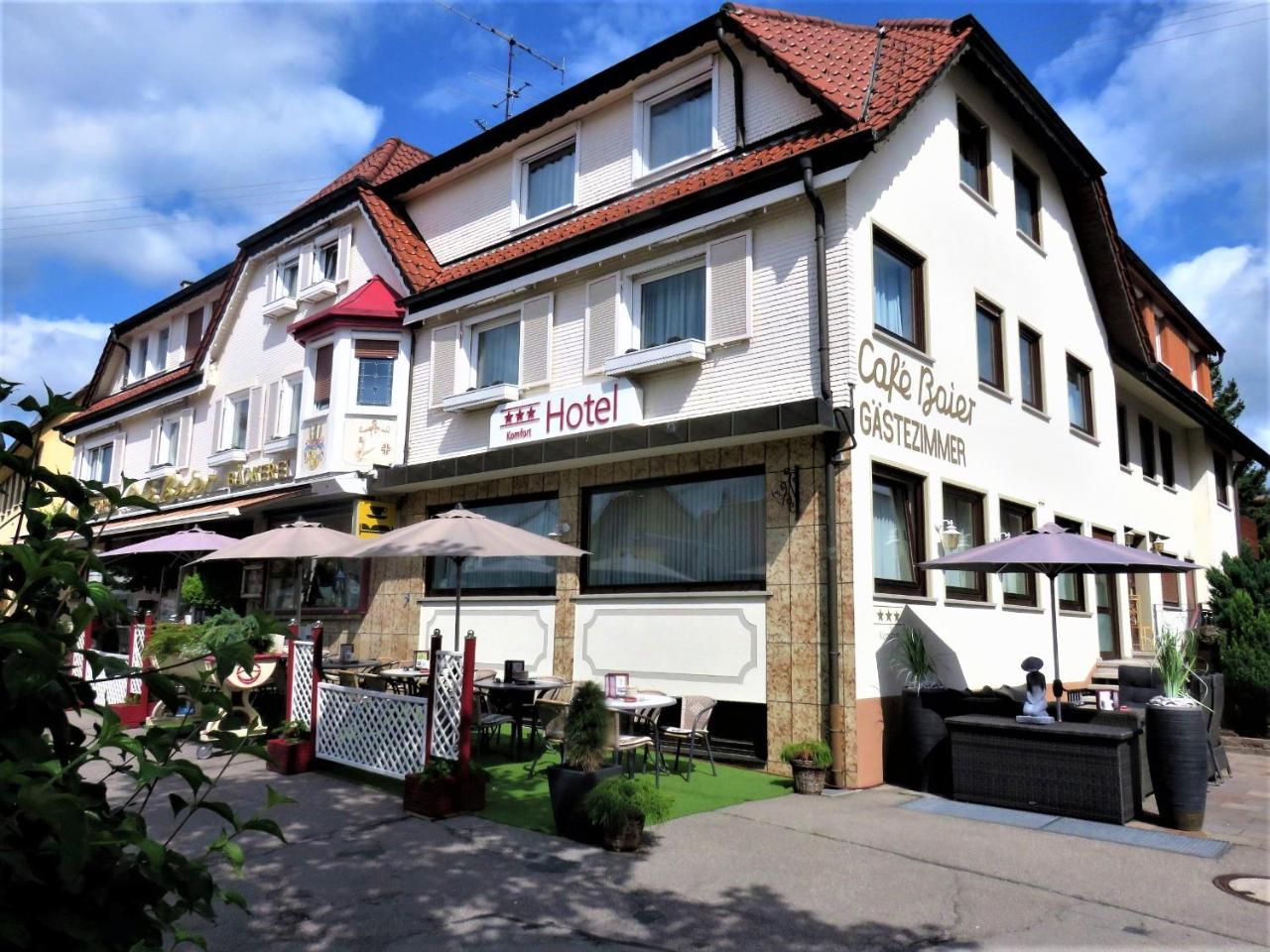 Hotel Conditorei Cafe Baier Schoemberg  Eksteriør billede