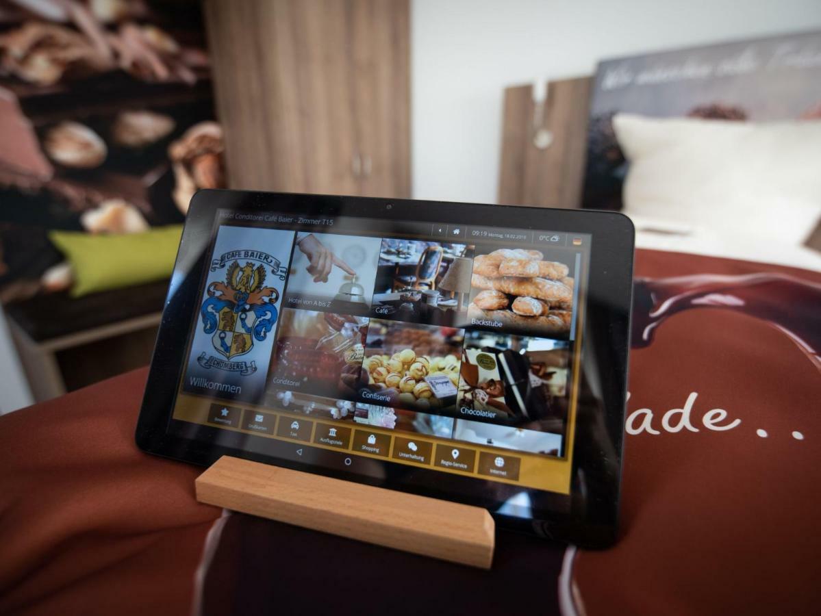 Hotel Conditorei Cafe Baier Schoemberg  Eksteriør billede